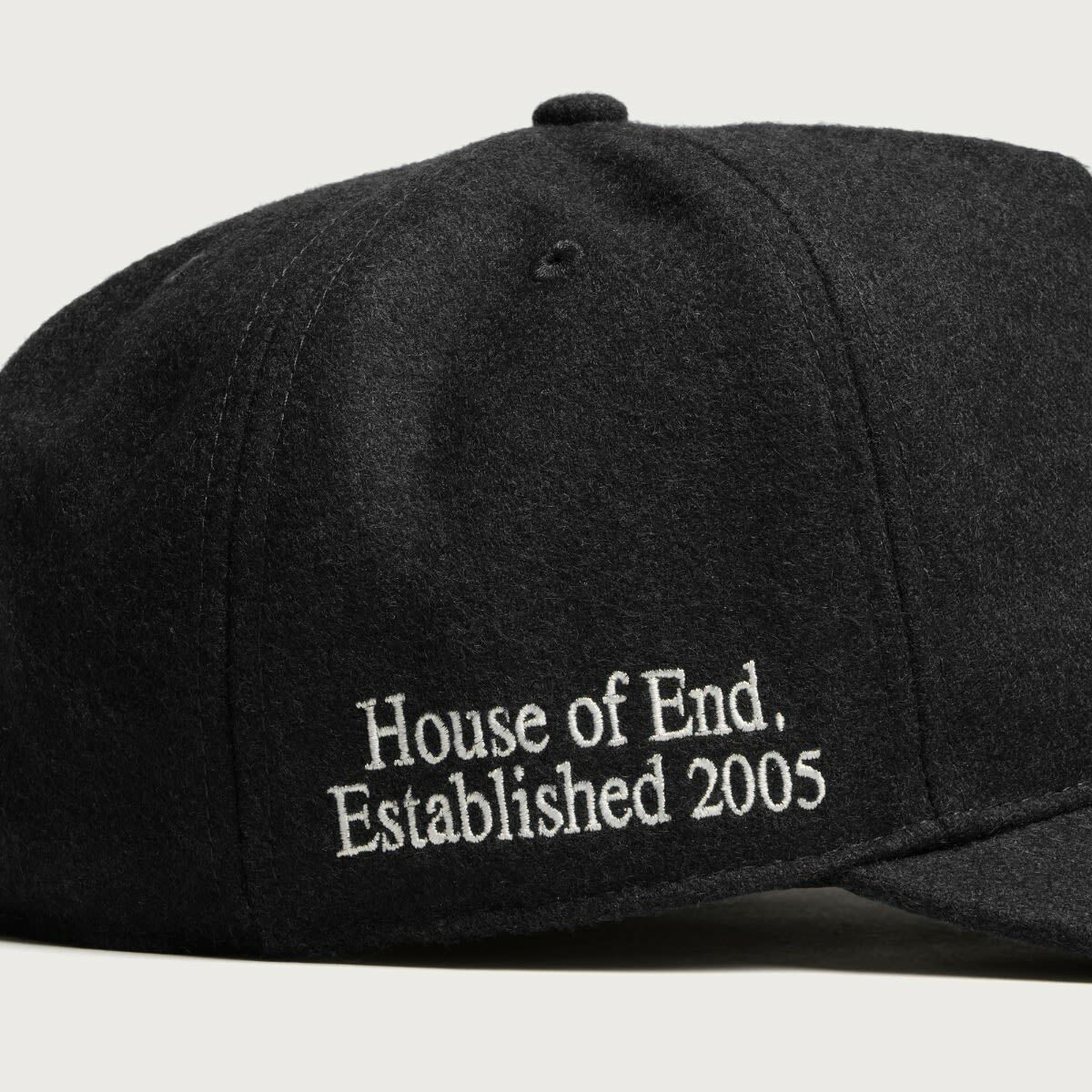 END. Monogram Hitch LC Cap in Black
