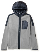 Bogner - Moreno Logo-Appliquéd Ripstop-Panelled Fleece Jacket - Gray