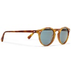 Oliver Peoples - Gregory Peck Round-Frame Tortoiseshell Acetate Photochromic Sunglasses - Men - Brown