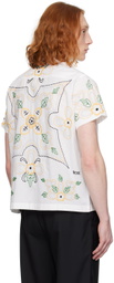Bode White Buttercup Shirt