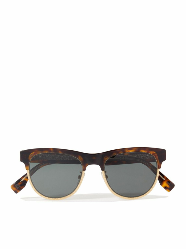 Photo: Fendi - D-Frame Tortoiseshell Acetate and Gold-Tone Sunglasses