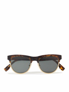 Fendi - D-Frame Tortoiseshell Acetate and Gold-Tone Sunglasses