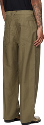 Moschino Khaki City Escape Cargo Pants