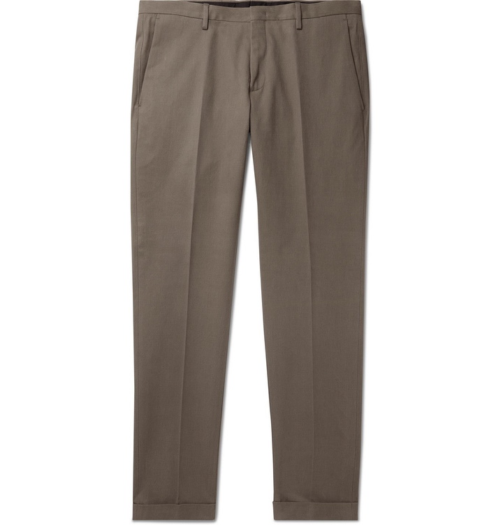 Photo: PAUL SMITH - Cotton-Twill Trousers - Unknown