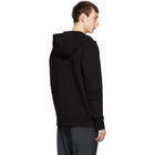 Hugo Black Deech Zip-Up Hoodie