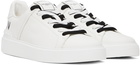 Balmain White B-Court Sneakers