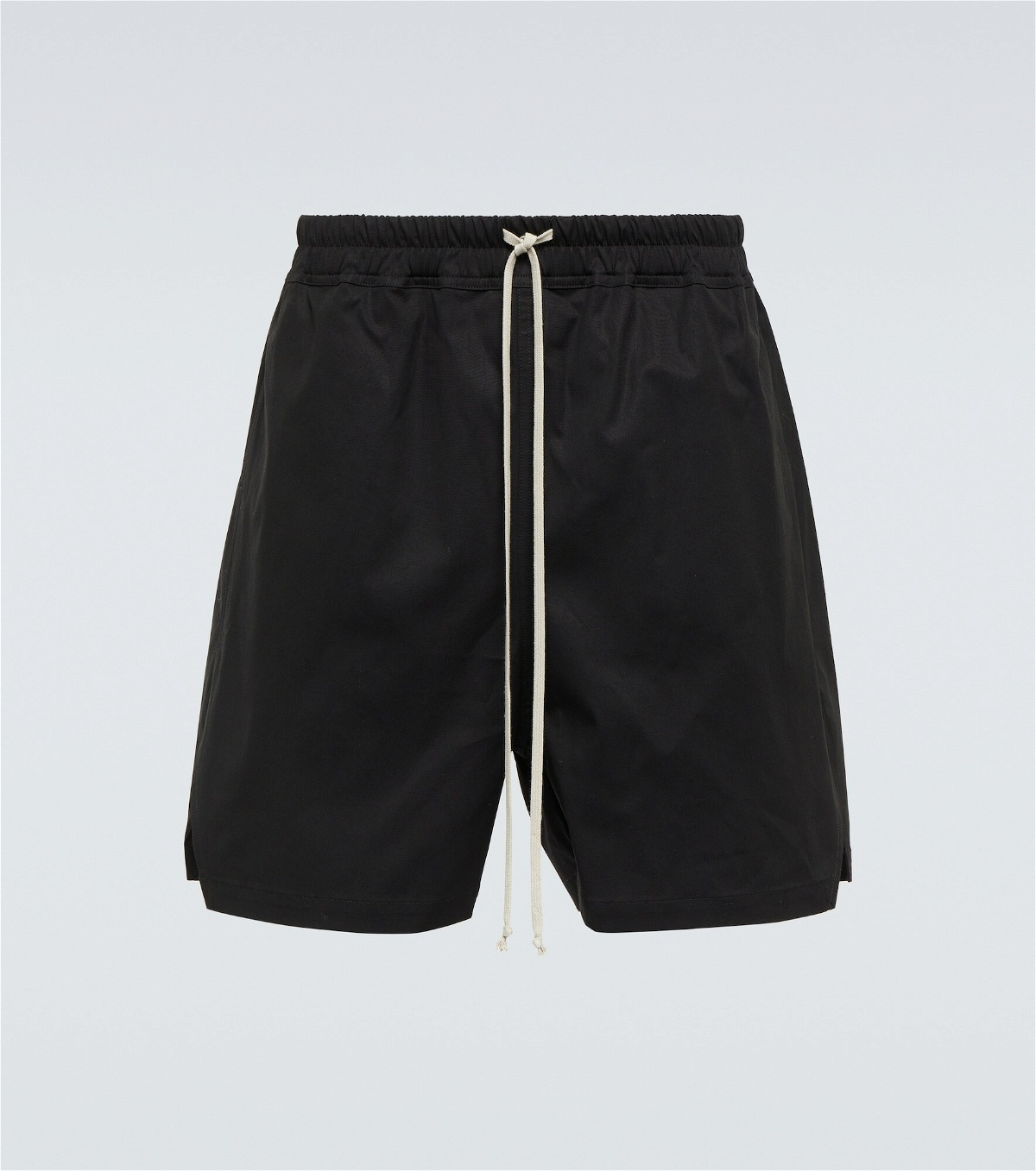 Rick Owens - Cotton-blend poplin shorts