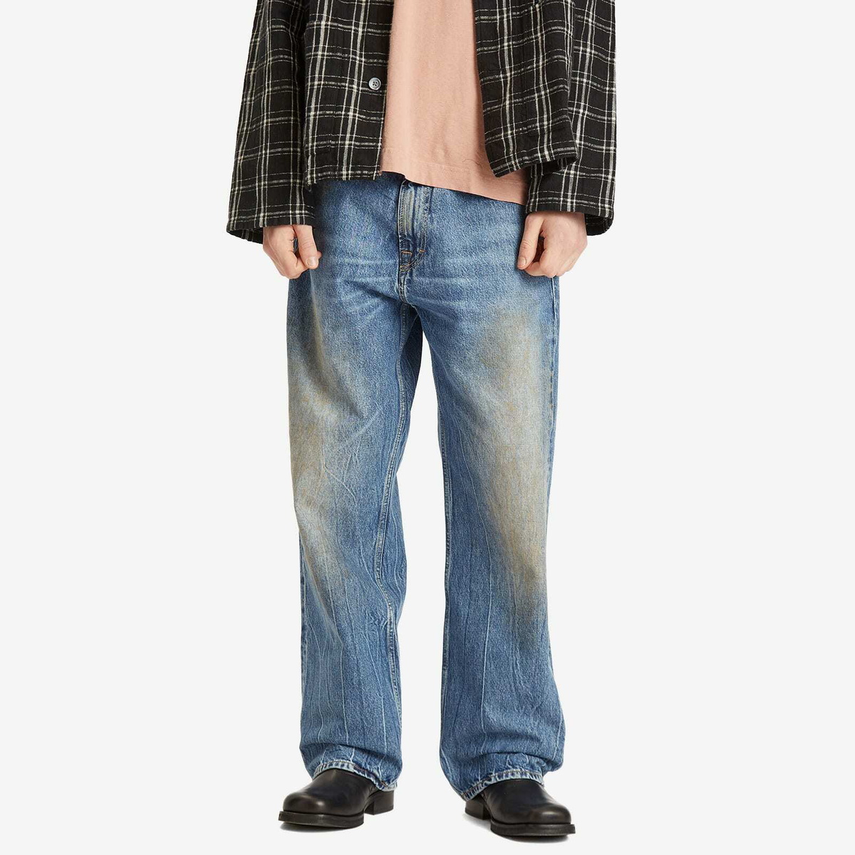 Our Legacy Men's Third Cut Jeans in Deadline Wash Our Legacy