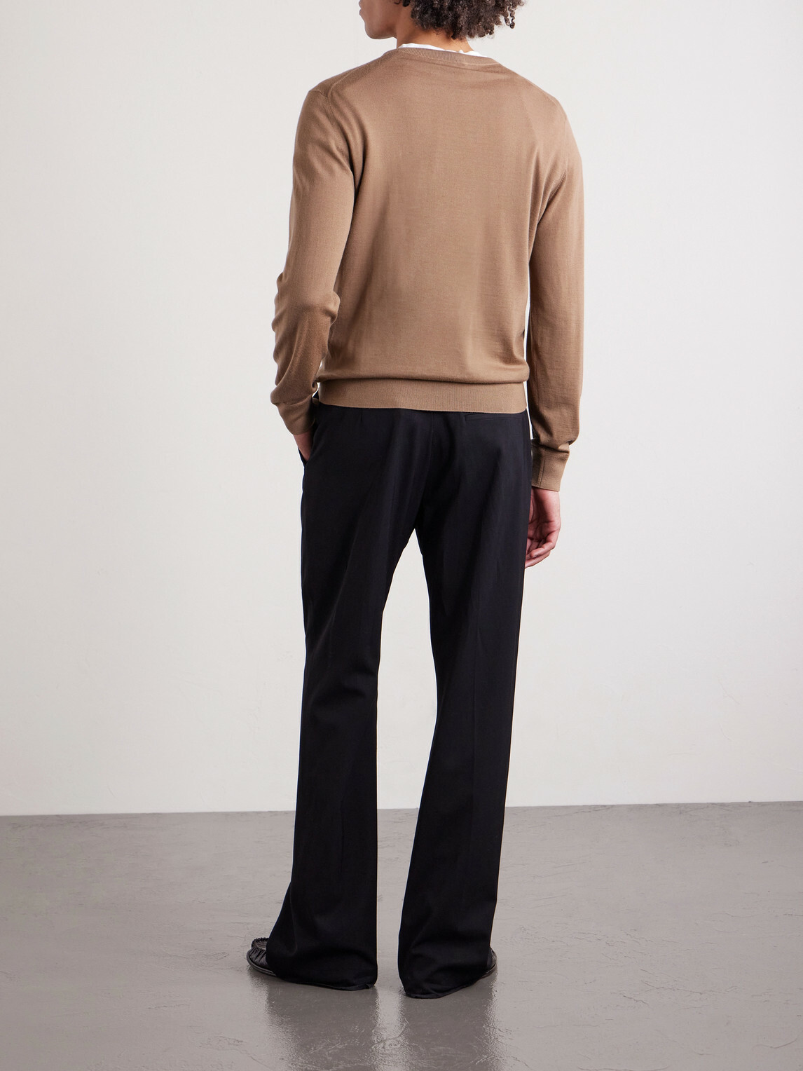 TOM FORD - Wool Sweater - Brown TOM FORD