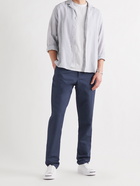 ORLEBAR BROWN - Bodnant Slim-Fit Linen and Cotton-Blend Trousers - Blue