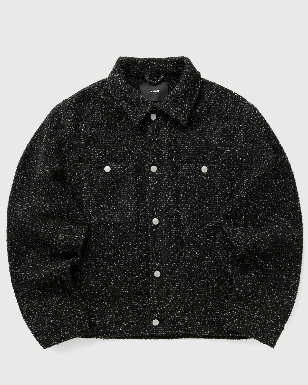 Axel Arigato Wyn Boucle Overshirt White Men
