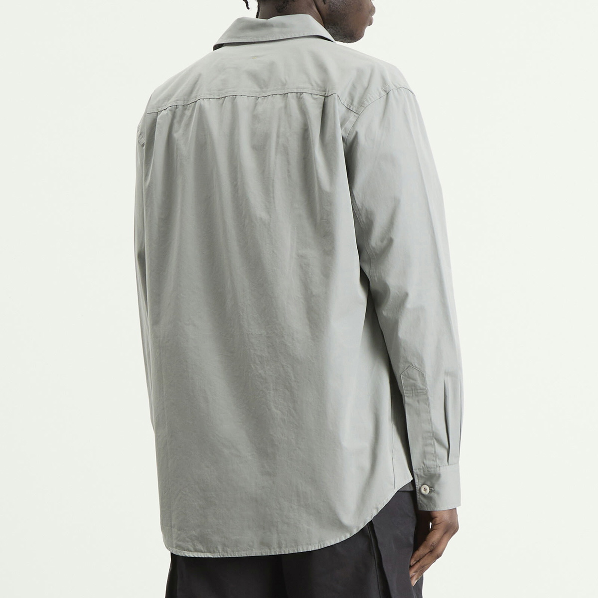 MHL by Margaret Howell Men's Basic Shirt in Fog