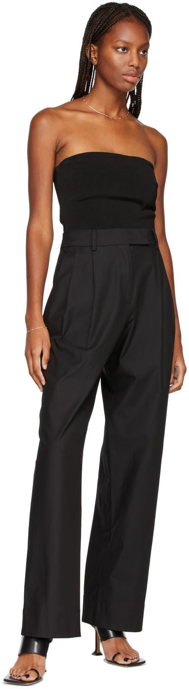 Buy Louis Philippe Black Trousers Online - 715108 | Louis Philippe