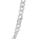 AMI Paris Men's ADC Chain Necklace in Silver 