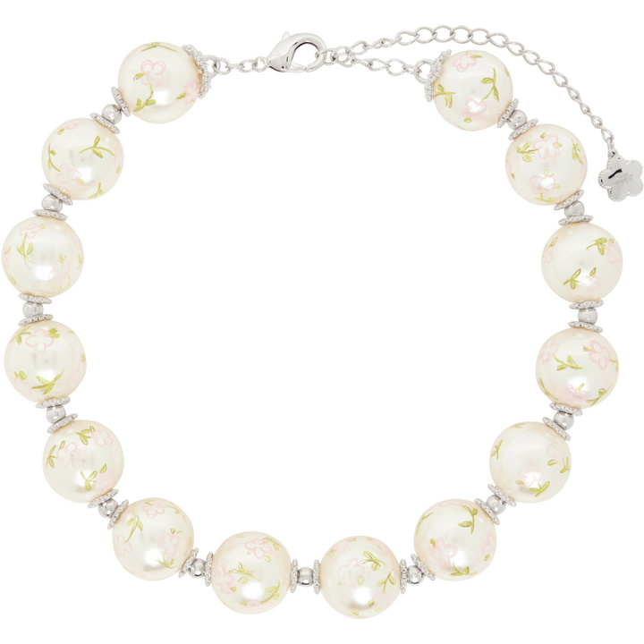 Photo: SHUSHU/TONG Painted Faux-Pearl Necklace