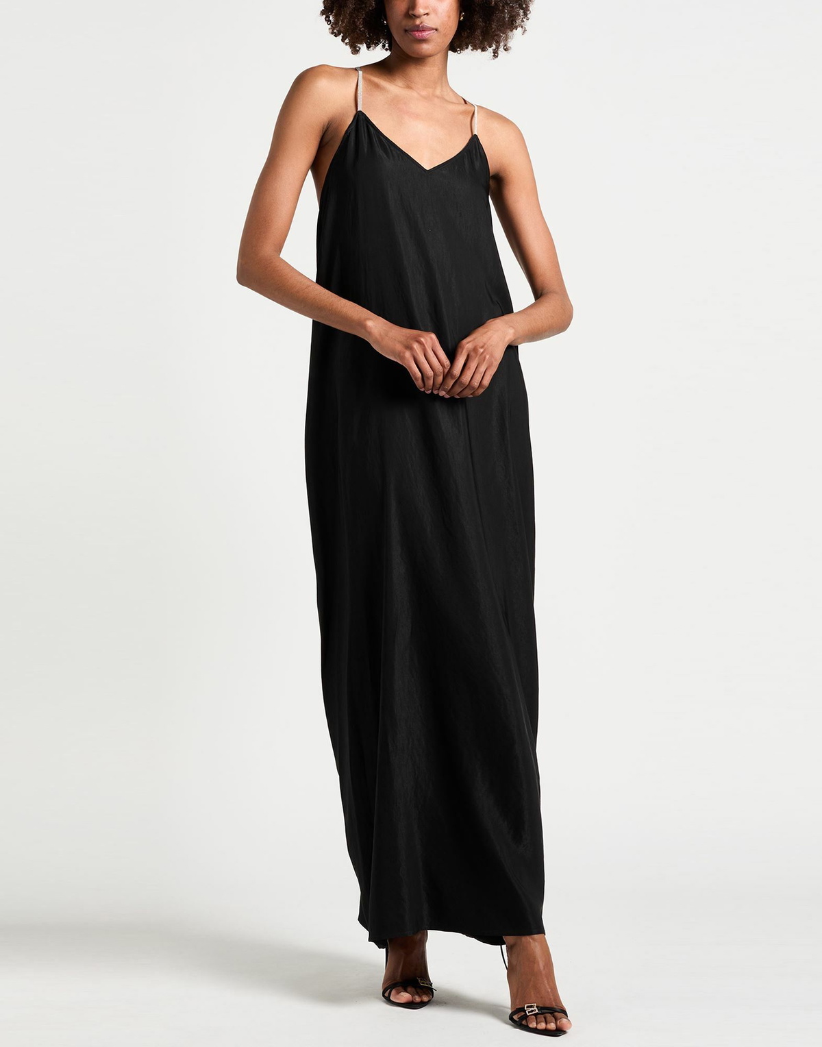 Peserico Womens Maxi dress in Black