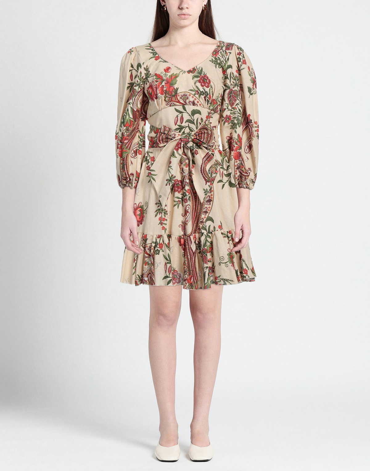 Jijil Womens Mini dress in Beige