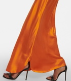Nili Lotan - Cami silk satin slip dress