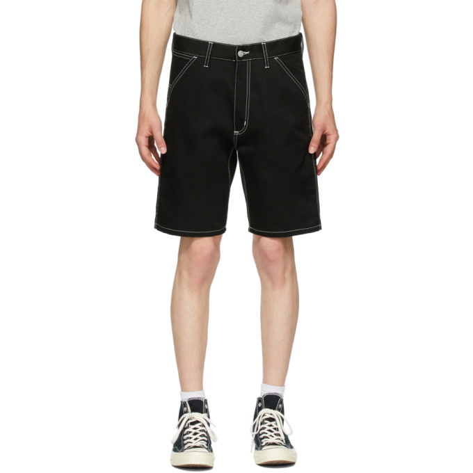 Photo: Carhartt Work In Progress Black Penrod Shorts