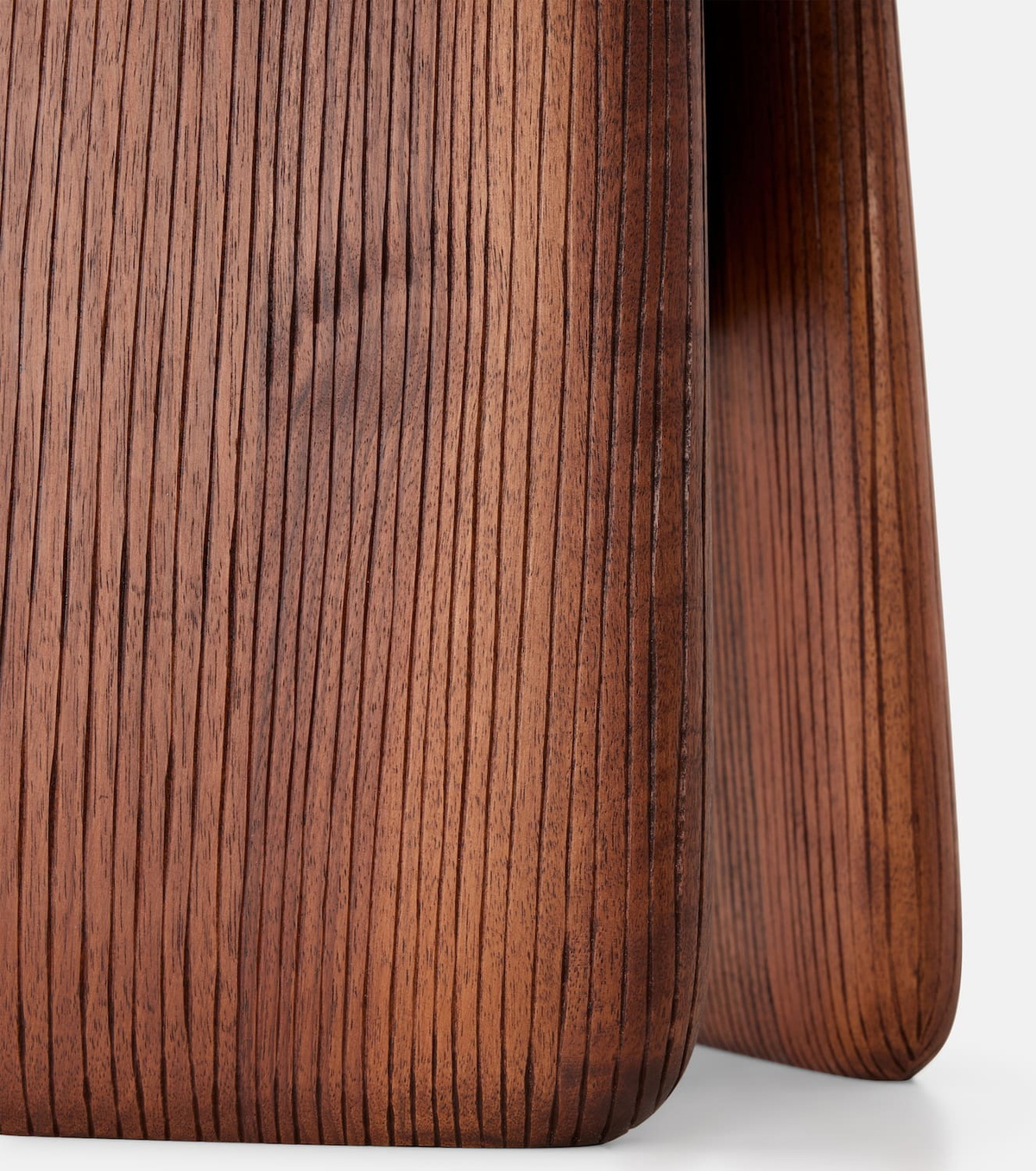 Zanat Stonehenge wood stool by Ludovica and Roberto Palomba