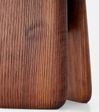 Zanat Stonehenge wood stool by Ludovica and Roberto Palomba
