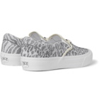 Vans - Needles Classic VLT LX Animal-Print Faux Leather Slip-On Sneakers - White