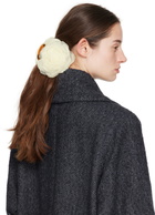 Caro Editions Off-White Rosie Hair Clip