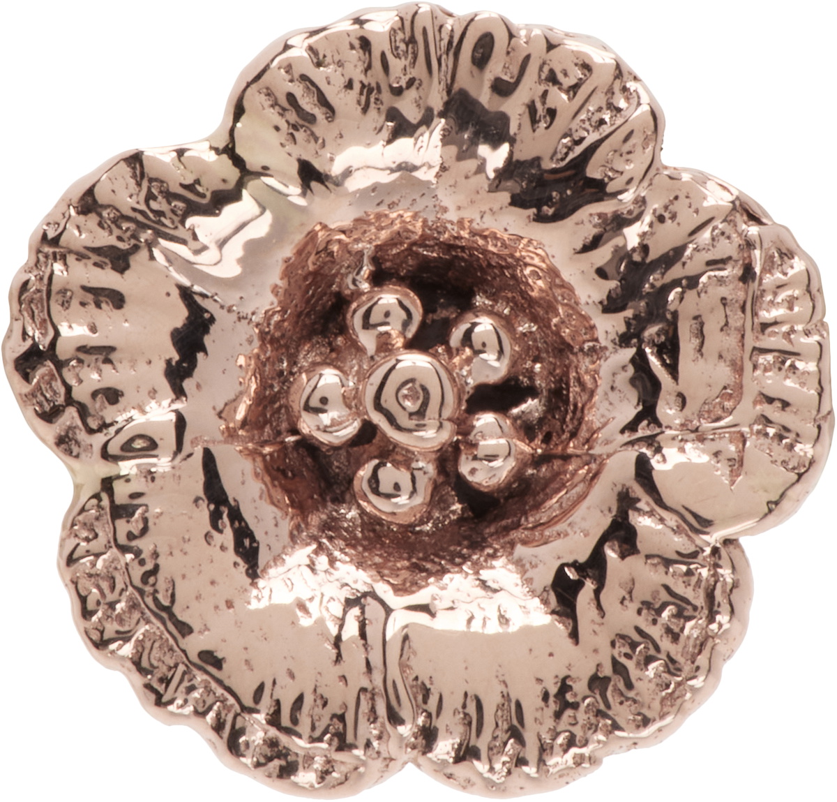 Bernard James Rose Gold FLORA Petunia Earrings