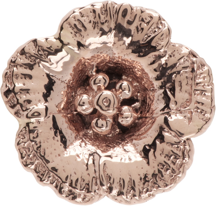 Photo: Bernard James Rose Gold FLORA Petunia Earrings