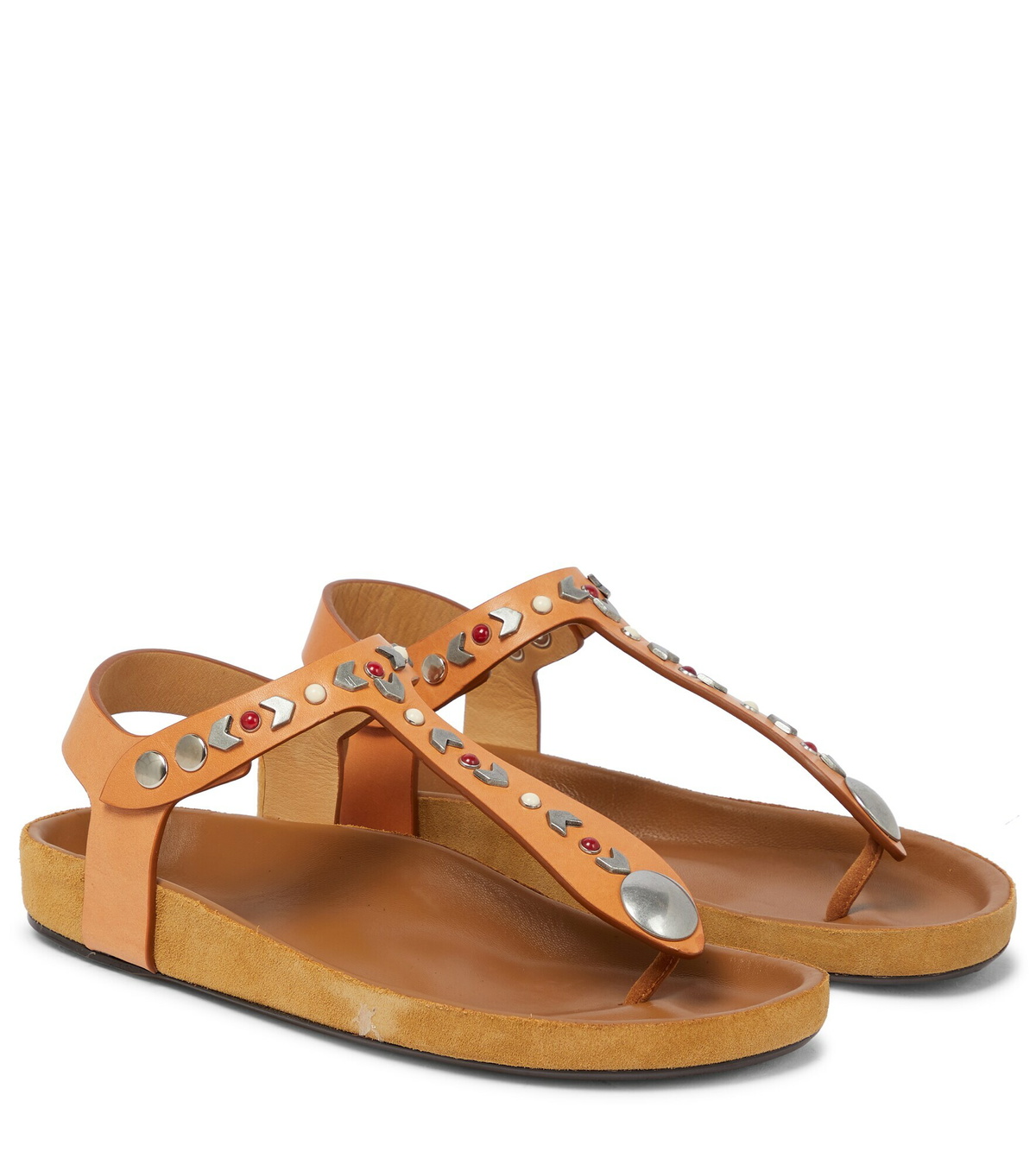 Isabel Marant - Enavy leather thong sandals Isabel Marant