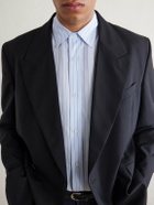 Acne Studios - Pinstriped Lyocell Shirt - Blue