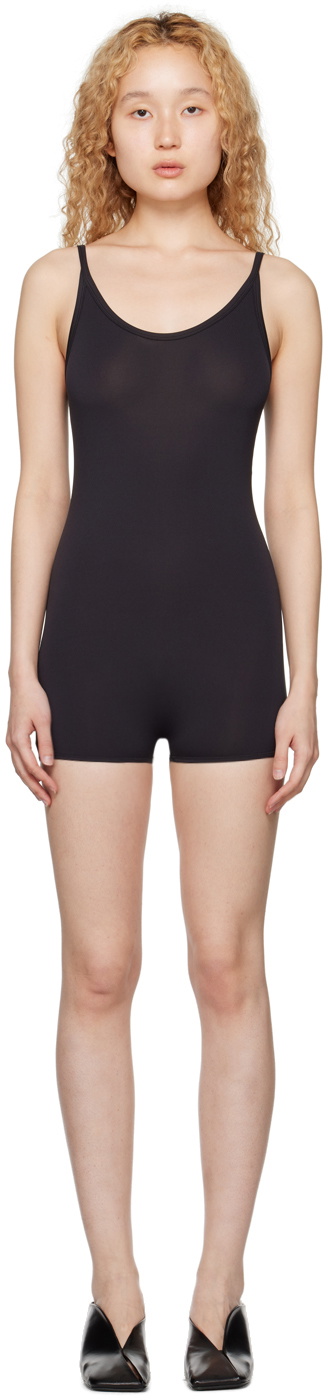 Issey Miyake Black Skin Jumpsuit