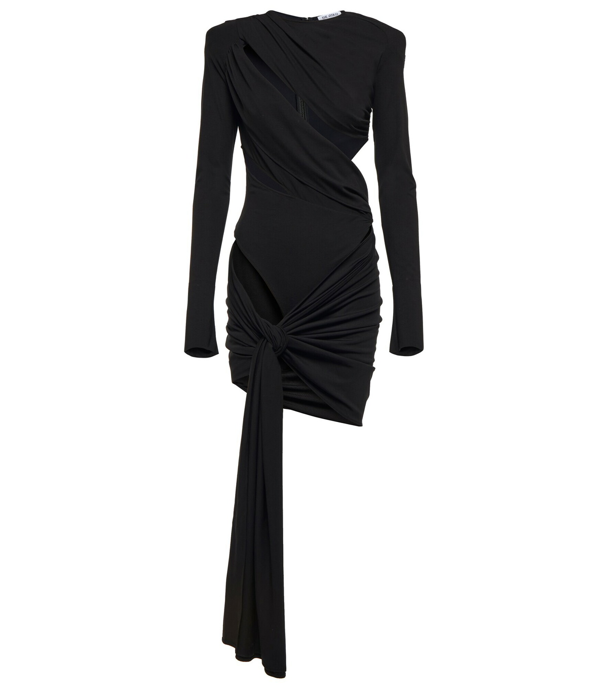 The Attico - Cutout ruched minidress The Attico