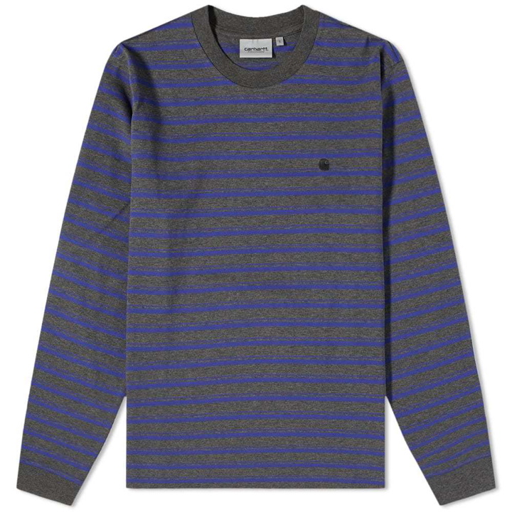 Photo: Carhartt WIP Long Sleeve Gleeson Stripe Tee