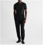 Givenchy - Slim-Fit Cotton-Piqué Polo Shirt - Black