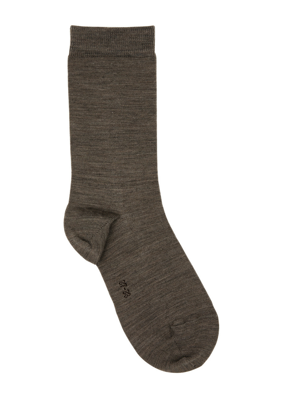 Falke Soft Merino Wool-blend Socks Grey 41-42 (IT41 -42 / UK8