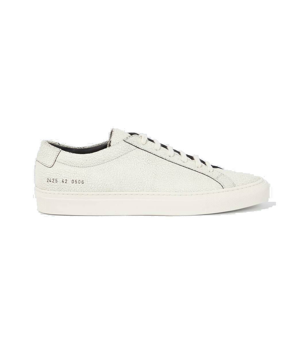 Common Projects Cracked Achilles leather sneakers Common