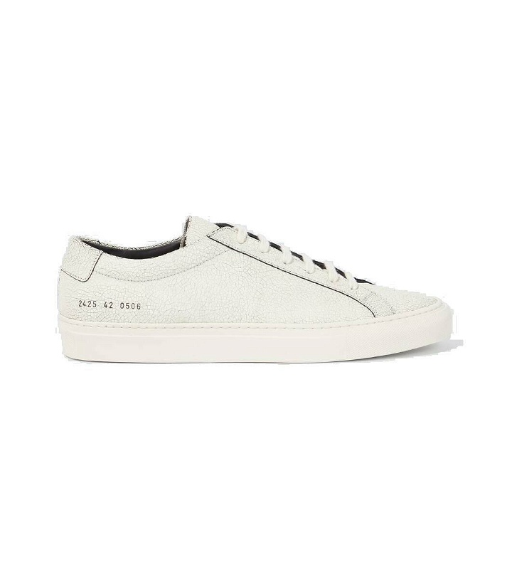 Photo: Common Projects Cracked Achilles leather sneakers