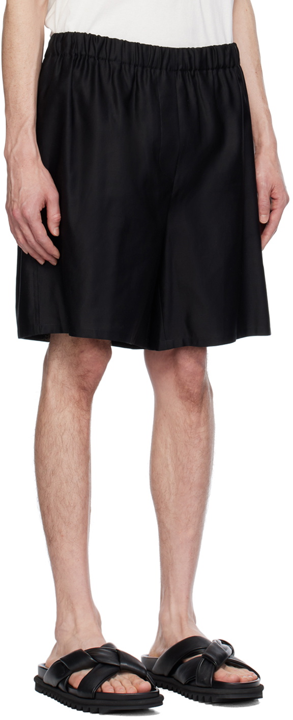 Max Mara Black Piadena Shorts