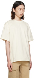 Wooyoungmi Off-White Drawstring T-Shirt