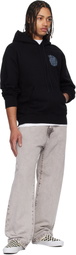 Carhartt Work In Progress Black Spiral Hoodie