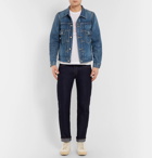 visvim - Slim-Fit Washed-Denim Jacket - Men - Indigo