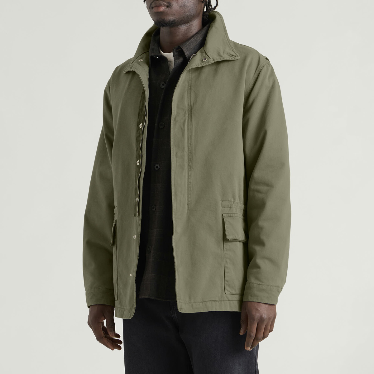 Carter Young Men's Hayes Field Jacket in Field Green