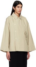 CORDERA Beige Double-Breasted Jacket