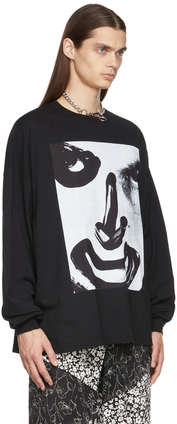 KIDILL Black Jesse Joker Long Sleeve T-Shirt Kidill