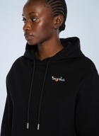 Off-White Arrow Glass Flower Logo Hooded Sweatshirt