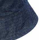 Engineered Garments Men's Denim Bucket Hat in Indigo