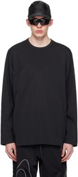 Y-3 Black Premium Long Sleeve T-Shirt