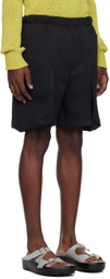 T/SEHNE SSENSE Exclusive Black Shorts