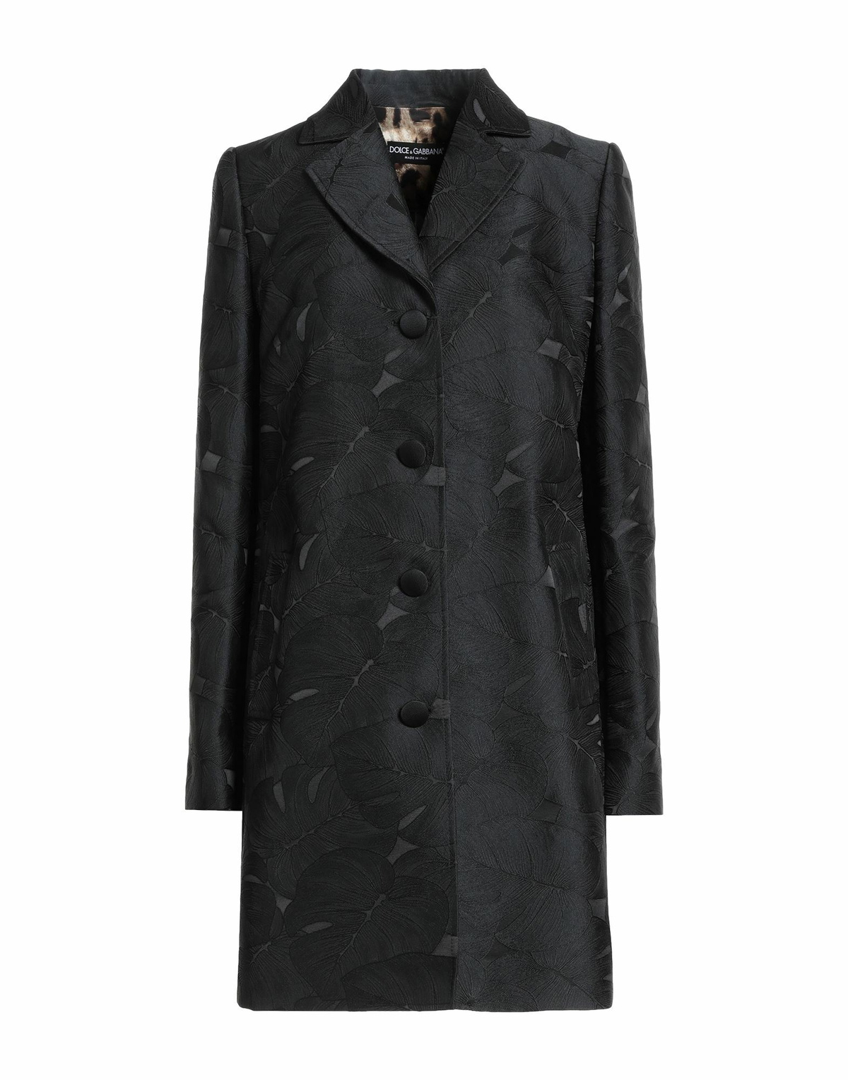 Dolce & gabbana Womens Overcoat & Trench Coat in Black